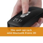 Máy quét mã vạch mini bluetooth Evnvn 2D